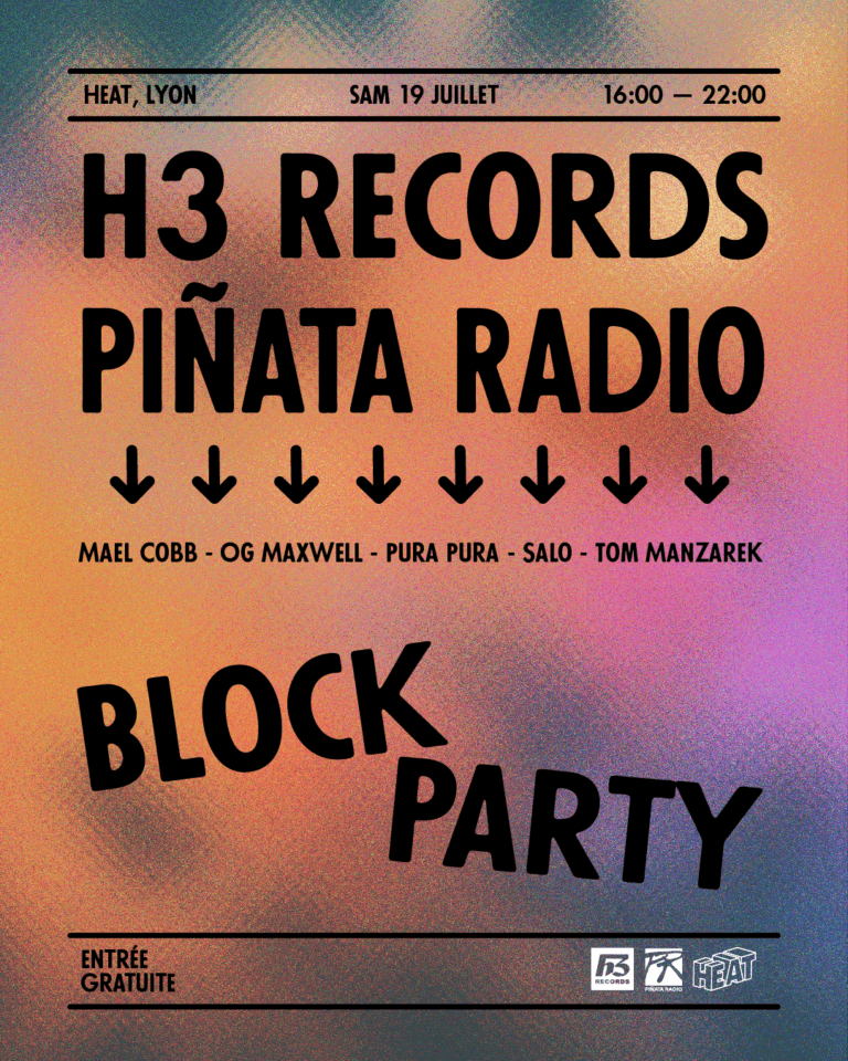 H3 Records x Piñata Radio : Block Party