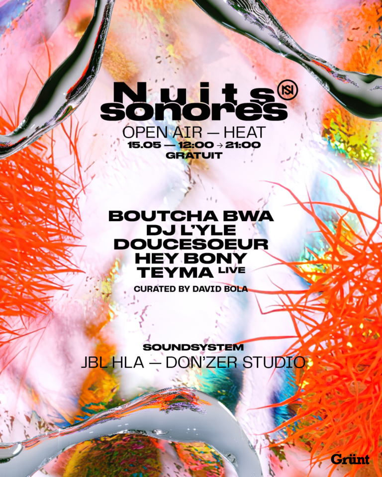 Nuits sonores open air 2026